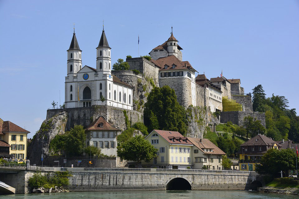 Relocation à Aarau - Vue de la ville